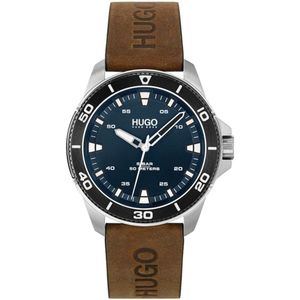 HUGO HU1530220 Herenhorloge Bruin - 44 mm