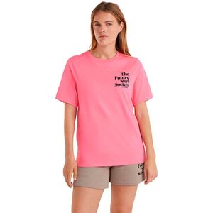 O'Neill T-shirt met Tekst Roze