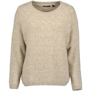 Blue Seven dames - Trui 247943 beige ronde hals maat 40