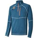 Ternua Momhill Fleece Met Halve Rits Blauw M Man