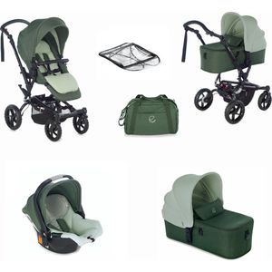 Jane Crosswalk R1 (Forest Green 2021) + Micro + iSize Koos + gratis luiertas & regenhoes t.w.v. €139,-