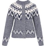 DreiMaster - Vintage Collectie - Gebreid Vest - Normale Pasvorm - Ronde Hals - Lange Mouwen