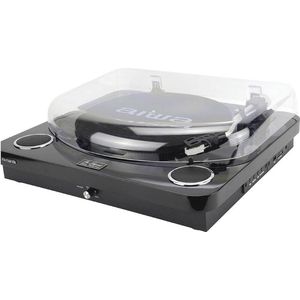 Bluetooth platenspeler met USB, SD, encodering en FM-radio - 3 snelheden