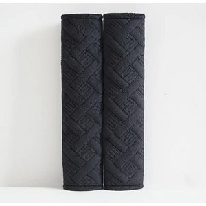 Gordelbeschermer - Zwart - Set van 2 Gordelhoezen - Gordelkussen