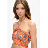 Superdry - Crop Cut Out - Mouwloos T-shirt - Oranje