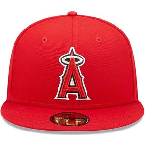 LA Angels Authentic On Field Red 59FIFTY Cap (7 1/2) XL