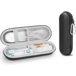 Reis Etui voor Elektrische Tandenborstels - Compatibel met Diverse Merken - Zwart