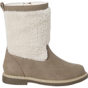Gevoerde Laarzen - Taupe - Kleutercollectie - Met Rits