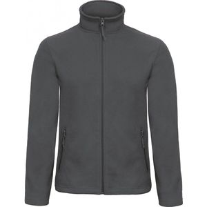 B&C Id.501 Fleece Jacket CGFUI50 - Dark Grey - S