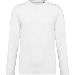 Kariban Premium Supima® heren-T-shirt ronde hals lange mouwen PK302 - White - XXL