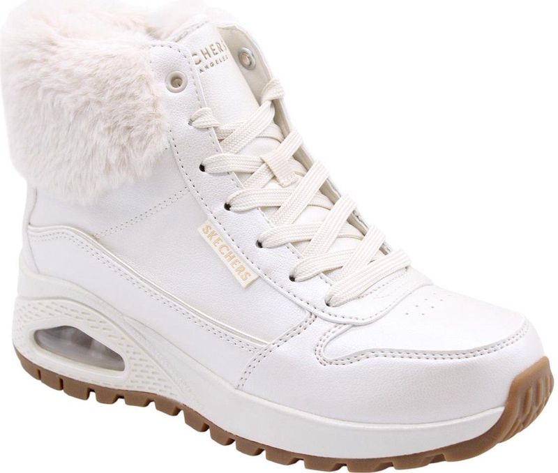 SKECHERS - UNO RUGGED - Veterlaarsjes - Offwhite