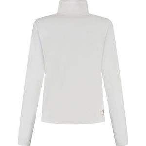 Tennistrui The Indian Maharadja Women Poly Terry Half Zip IM White