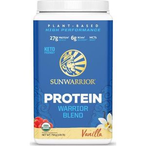 Sunwarrior blend proteine eiwitten vanille 750 gram