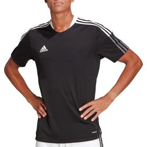 adidas - Tiro 21 Training Jersey - Voetbalshirt - S - Zwart