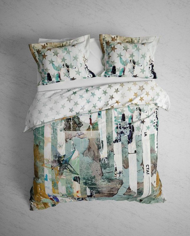 Dekbedovertrek - Grijs - Katoen - 240 x 220 cm