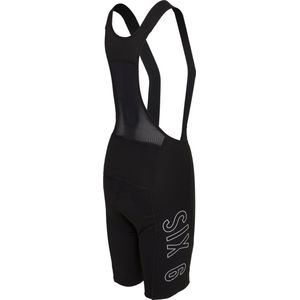AGU - Bibshort SIX6 Dames - Inhoud XS Kleur Zwart - Materiaal: 190gr Intese Lycra (35% EA)