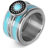 iXXXi invulring Vintage R06000 Turquoise, White of Black (2MM)