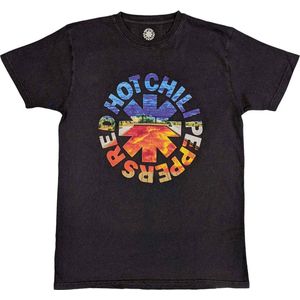 Red Hot Chili Peppers - Californication Asterisk Heren T-shirt - S - Zwart