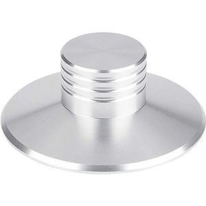 Brenzoos - Platenspeler Accessoire - Aluminium Plaatgewicht voor Stabiele LP Draaitafel - Wit