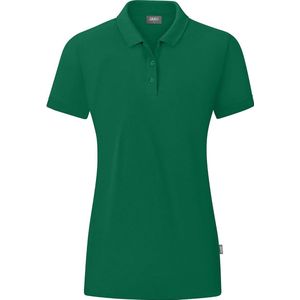 Jako Organic Polo Dames - Groen | Maat: 38