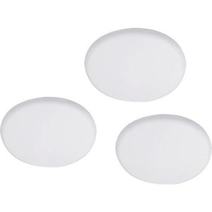 KOPP plafondplaat  voor centraaldozen rond Ø 125mm | WIT | multipack 3 stuks
