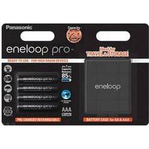 Oplaadbare AAA batterij (potlood) Panasonic eneloop Pro HR03 Box NiMH 900 mAh 1.2 V 4 stuk(s)