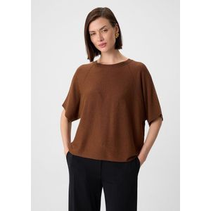 COMMA - Dames pull - Maat L - Vrouwen - Bruin - Viscose
