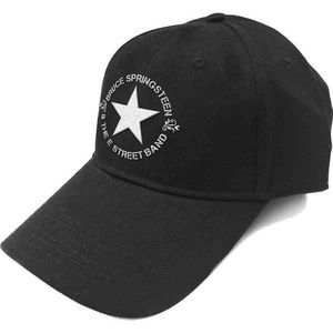 Bruce Springsteen - Circle Star Logo Baseball pet - Zwart