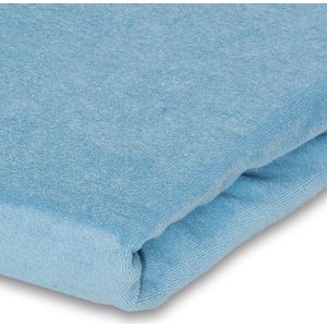 Hoeslaken massagetafel Lichtblauw - Zonder uitsparing | MediPreventie