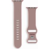 Hama Polsband ""Fantastic Feel"" voor Apple Watch 44/45/46/49 mm, nude