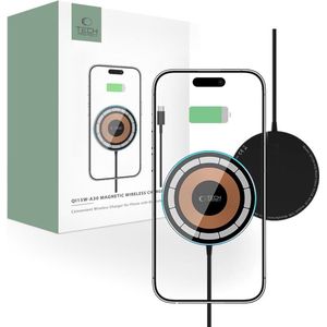 Tech-Protect - QI15W-A30 - Draadloze Oplader - Zwart - Kunststof