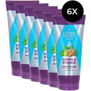 Aussie SOS Soothe & Hydrate Conditioner - 6 x 200 ml
