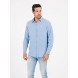 Guess Ronnie blauw shirt