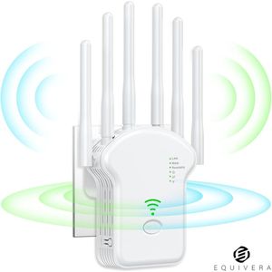 Equivera Wifiversterker Stopcontact - Wifi Versterker - Wifi Stopcontact - Stopcontact
