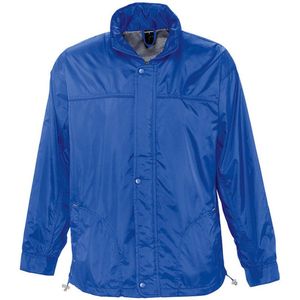 SOLS Mistral Unisex Gevoerde Lichtgewicht Windbreker Jasje (Koningsblauw)