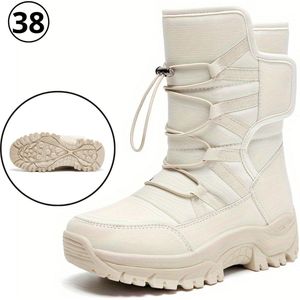 Nivard Snowboots - Sneeuwschoenen - Wintersport Sneeuwboots - Dames - Ski - Ski Gadgets - EU42 - Wit