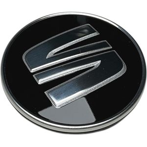 Wieldop voor aluminium velg zwart/zilver