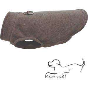 Honden fleece vest | Pullover | Bruin | GOED METEN VOORDAT U BESTELD !