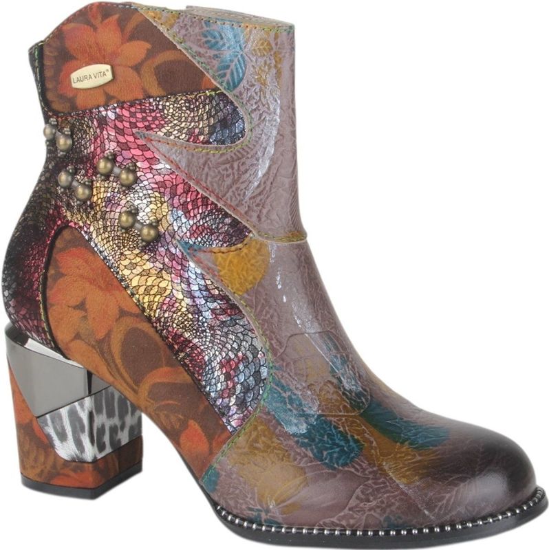 Laura Vita - maevao 22 - Enkellaarzen - Blue Multi