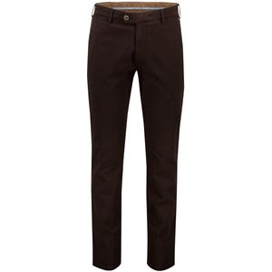 Meyer - Bonn - Pantalon - Donkerbruin - Katoen