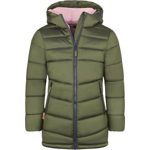 Trollkids - Trondheim - Lange Jas - Olijfgroen - 100% Polyamide