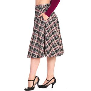 Banned - Winter Dreaming Swing Rok - S - Zwart