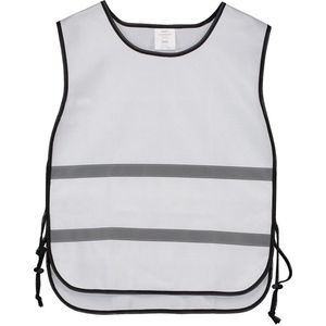 Trainingsvest polyester - Hardlopen - Sport Vest - Safety Jacket - Wit - 57 x 46 cm (LxB)