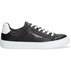 McGregor Heren Sneakers - Zwart - Lage Sneakers - Leer - Veters