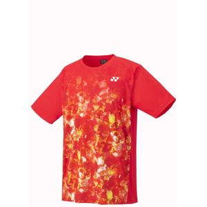 Yonex 16634EX heren badminton tennis shirt - rood - maat XL