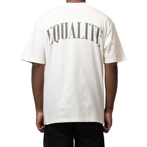 Equalite Heren T-shirt Wit EQ.24.6.6.1.110 Oliver Oversized Tee