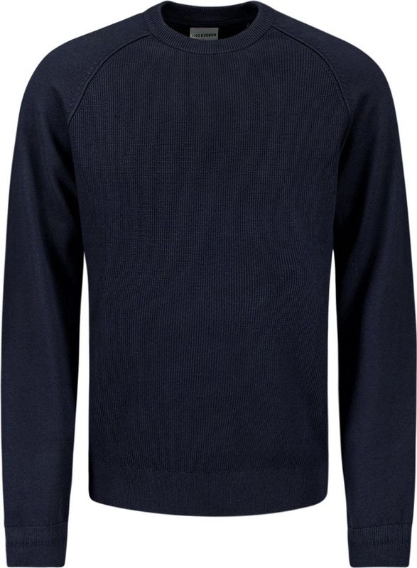 No Excess Mannen Ronde Hals Trui Blauw XL