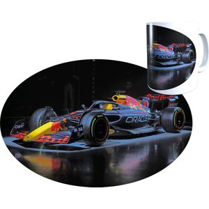 max verstappen auto mok - formule 1 - fun mok