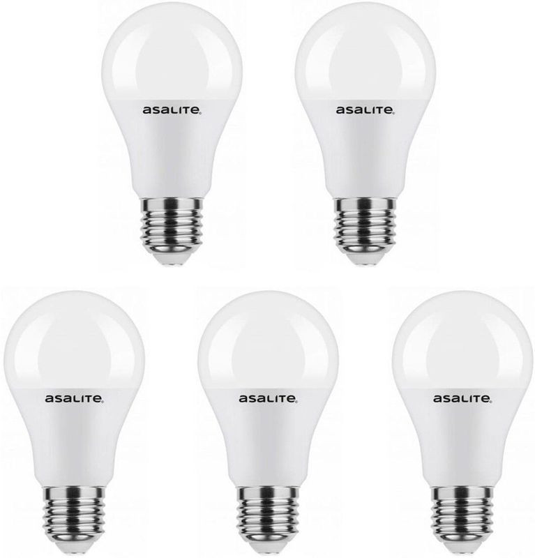 Asalite - LED Lamp A70 - E27 Fitting - 18W - 1620 Lumen - 6500K Koud Wit Daglicht - 5 stuks