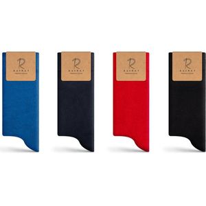 RAFRAY Bamboe Sokken - Diamond-Dot - Premium Dunne Bamboe Sokken in Cadeaubox - 4 paar - Maat 40-44